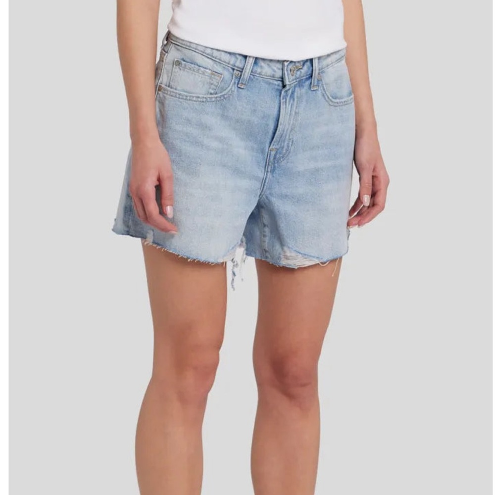 7 For All Mankind Monroe Long Short Time Off w/vintage cut hem